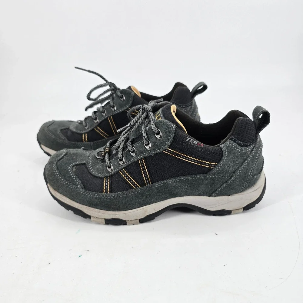 L.L. Bean Hiking Shoes Mens 8.5 Hiking Shoes Gray Waterproof Primaloft 296513